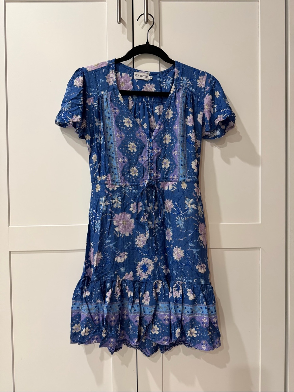 Sea Lustre Sea Creature Dress Blue Floral